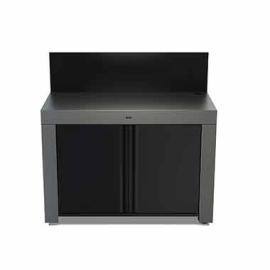 Chariot plancha acier