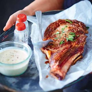 Côte de bœuf au bleu d'Elizabeth