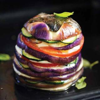 Mille-feuilles de légumes à l'italienne Mille-feuilles de légumes à l'italienne