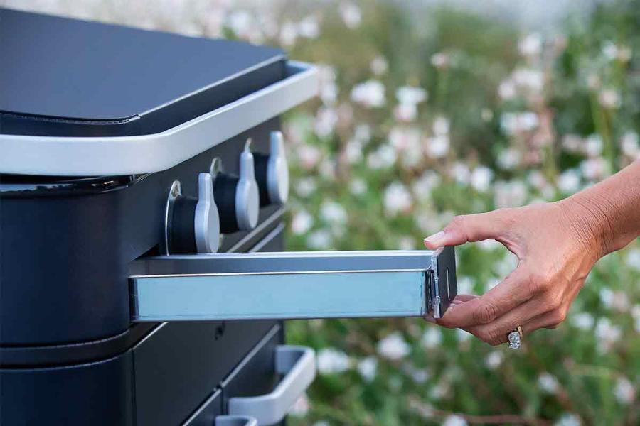 The griddle in detail