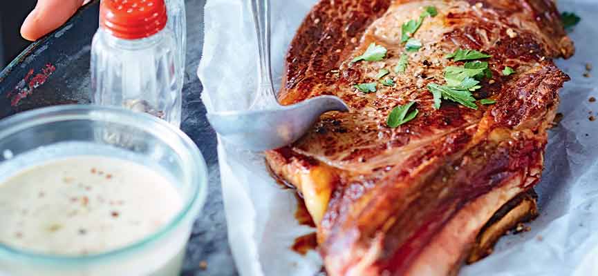 Comment cuire une côte de boeuf à la plancha