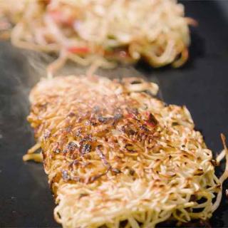Taco Chow Mein à la plancha