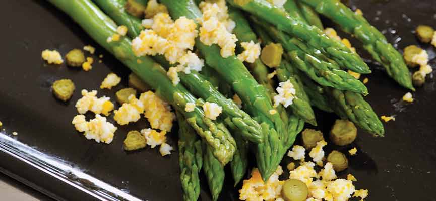 Salade d'asperges aux oeufs Salade d'asperges aux oeufs
