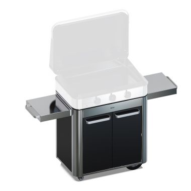 Chariot ENOSIGN 80-Noir et inox US