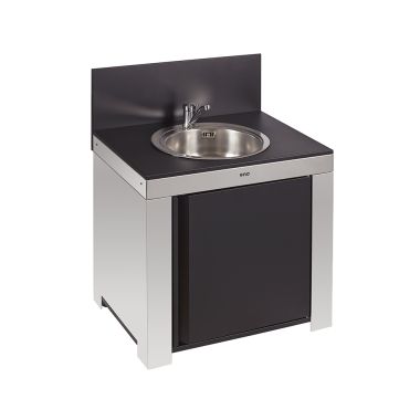 MODULO EVIER Noir et inox